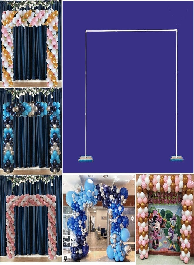 Vinspro Rectangle arch balloon decoration stand - Rectangle shape made of Pvc Plastic pipe 7ft in width and 6.2ft in height suitable for for Birthday, Anniversary and All Special Occasions. - Image 5